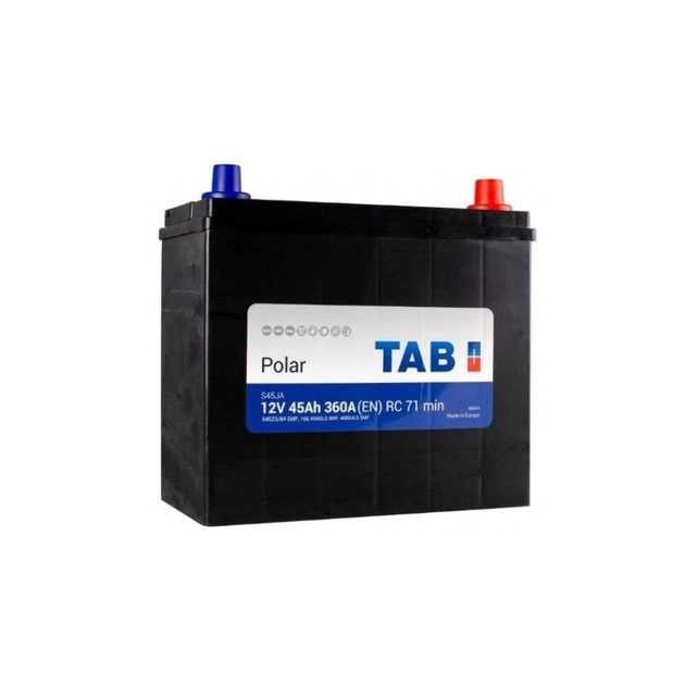 Акумулятор автомобільний TAB 45 Ah/12V Polar S (246 845) - изображение 1