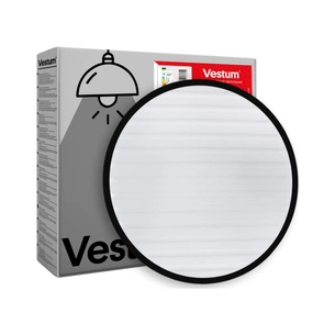 Світильник Vestum GRILL матовий 36W 4000К 2900Lm без пульта чорний (VS-80035) зображення 1