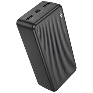 Батарея універсальна BOROFONE 30000mAh BJ56B Graceful 22.5W+PD20W Black (6941991116445) зображення 1