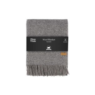 Плед Ardesto Leonardo Doubleface 100% вовна 140x200 см тауп-сірий (ART0406LD) зображення 1