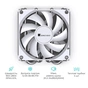 Кулер до процесора JONSBO HP400S White - зменшене зображення 11