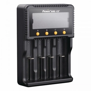 Зарядний пристрій для акумуляторів Fenix ARE-C2+ (18650, 16340, 14500, 26650, 10440, AA, AAA, C) (ARE-C2plus) зображення 1
