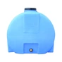 Ємність для води Пласт Бак горизонтальна харчова 300 л синя (12464) - уменьшенное изображение 2
