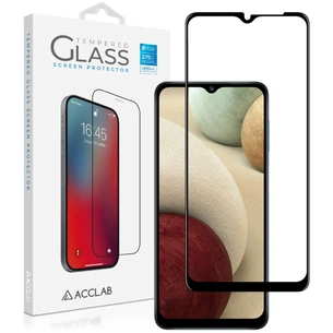 Скло захисне ACCLAB Full Glue Samsung A12 Black (1283126509599) зображення 1