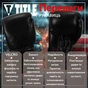 Боксерські рукавички Title Boxing Ko-Vert Black 14 oz (KOVBG 14 oz BK) - зменшене зображення 3