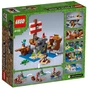 Конструктор LEGO MINECRAFT Пригоди на піратському кораблі 386 деталей (21152) - зменшене зображення 5