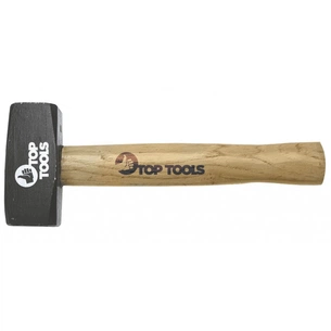 Кувалда Top Tools 1250 г, дерев'яна рукоятка (02A012) зображення 1