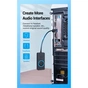 Звукова плата Vention Audio USB 3х3,5mm jack 0.15m Volume Control (CDRBB) - зменшене зображення 6