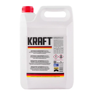 Антифриз KRAFT G12/G12+ (червоний) 5л (KF104) зображення 1