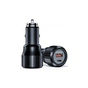 Зарядний пристрій Choetech car USB-A/USB-C 63W QC3.0/PD/PPS black (TC0010-BK) - зменшене зображення 2