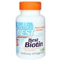 Вітамін Doctor's Best Біотин (В7) 10000мкг, 120 гелевих капсул (DRB-00373) - зменшене зображення 1
