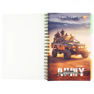 Блокнот Yes А4 Army Ukraine 144 аркуша пластикова обкладинка (681944) зображення 1