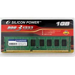 Модуль пам'яті для комп'ютера DDR3 1GB 1333 MHz Silicon Power (SP001GBLTU133S02) зображення 1