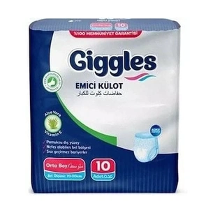 Підгузки для дорослих Giggles Medium (85-125 см) 10 шт (8680131205516) зображення 1