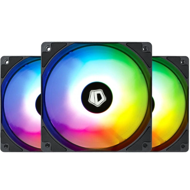 Кулер до корпусу ID-Cooling XF-12025-ARGB-TRIO (3pcs Pack) (XF-12025-ARGB-TRIO) - изображение 1