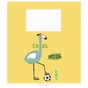 Зошит Школярик Cute copybook 12 аркушів лінія (012-3212L) - зменшене зображення 4