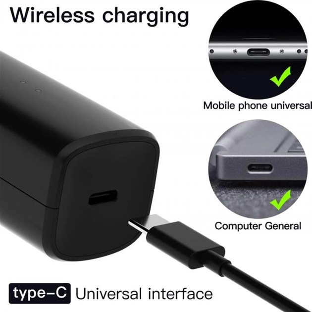 Машинка для стрижки Xiaomi Enchen Boost Black Set + Пеньюар и ножницы - изображение 3