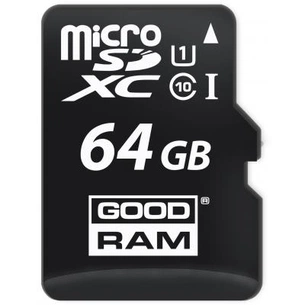 Карта пам'яті Goodram 64GB microSDXC class 10 (M1A4-0640R11) зображення 1