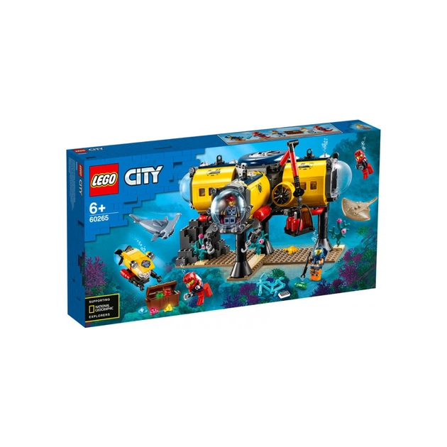 Конструктор LEGO City Океан: дослідницька база 497 деталей (60265) - изображение 1