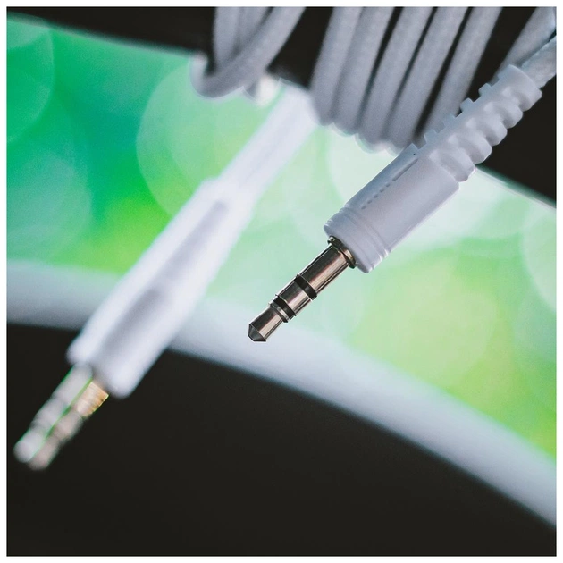 Кабель мультимедійний 3.5mm M to 3.5mm M 1.0m white XQISIT (4029948026954) - picture 4