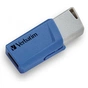 USB флеш накопичувач Verbatim 2x32GB Store 'n' Click Red/Blue USB 3.2 (49308) - зменшене зображення 7