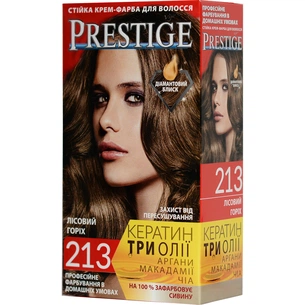 Фарба для волосся Vip's Prestige 213 - Лісовий горіх 115 мл (3800010504164) зображення 1