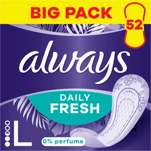 Щоденні прокладки Always Daily Fresh Long Без запаху 52 шт. (8700216461962) зображення 1