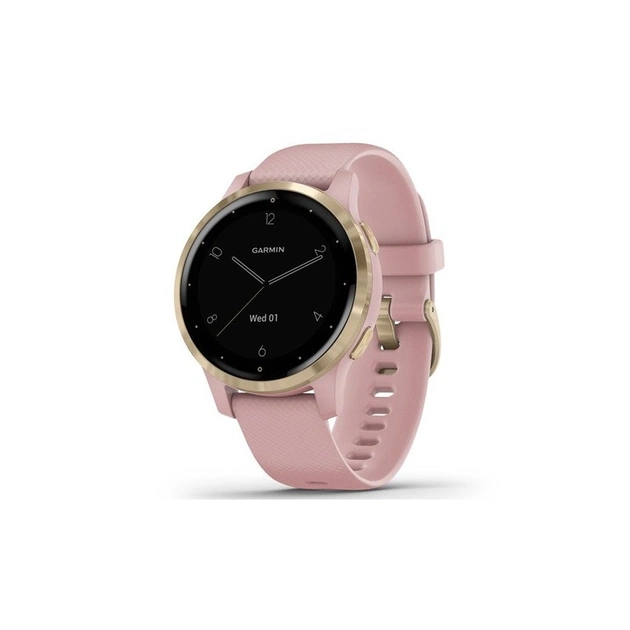 Смарт-годинник Garmin vivoactive 4S, Dust Rose/Light Gold (010-02172-33) - зображення 1