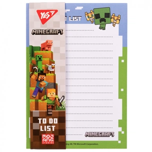 Папір для нотаток Yes на магніті To Do Minecraft (170338) зображення 1