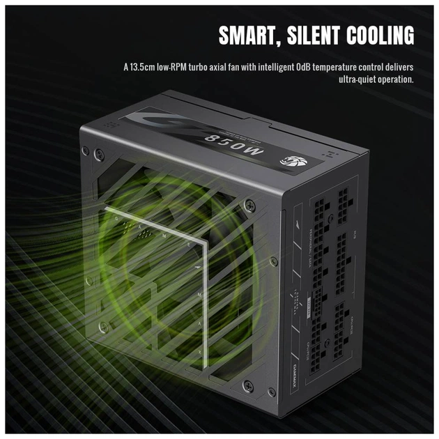 Блок питания Gamemax 850W (GZ 850G BK) - изображение 5