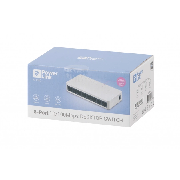 Комутатор мережевий 2E 2E-SF108C - picture 2