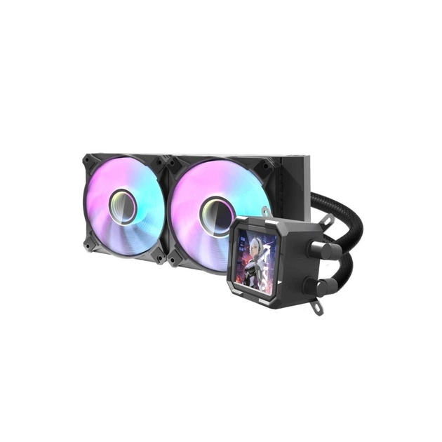 Система жидкостного охлаждения DARKFLASH DV240S BLACK - изображение 1