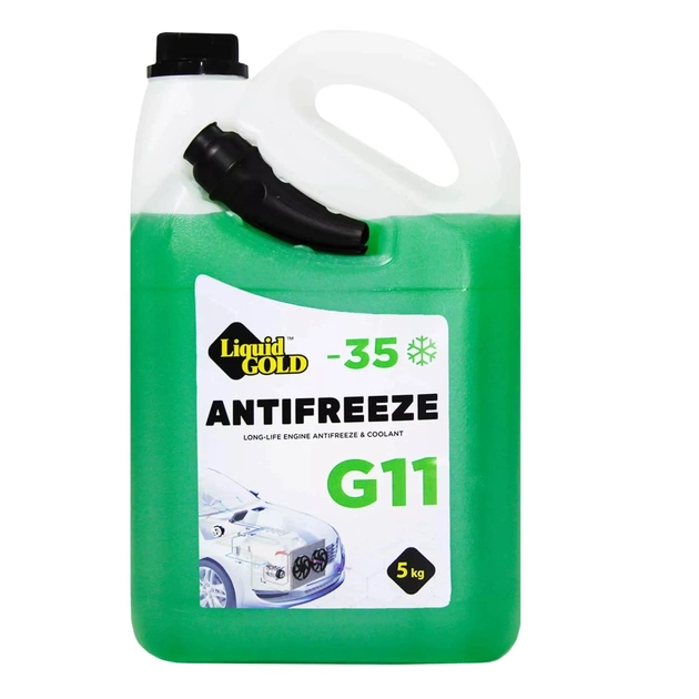 Антифриз Liquid Gold G11 -35°C Зелёный 5 л (300344) - изображение 1