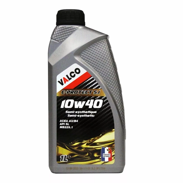 Моторна олива VALCO C-Protect 5.1 10W-40 1 л (1248880) - зображення 1