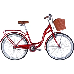 Велосипед Dorozhnik 26" Aquamarine рама-17" бордовий 2025 (OPS-D-26-333) зображення 1