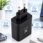 Зарядний пристрій Vinga 2xUSB-C + USB-A Display 65W (VCR65ACCDB) - зменшене зображення 2