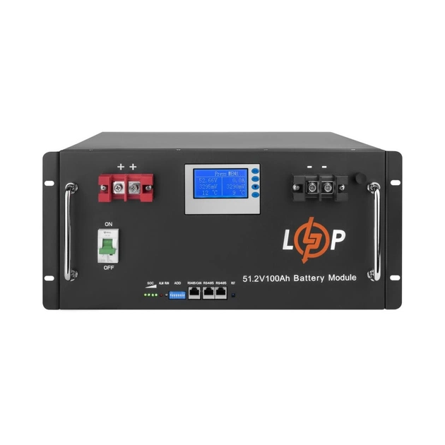 Батарея LiFePo4 LogicPower 48V (51.2V) - 100 Ah (5120Wh) (20330) - зображення 3
