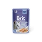 Вологий корм для кішок Brit Premium Cat 85 г (філе яловичини в желе) (8595602518470) - уменьшенное изображение 1