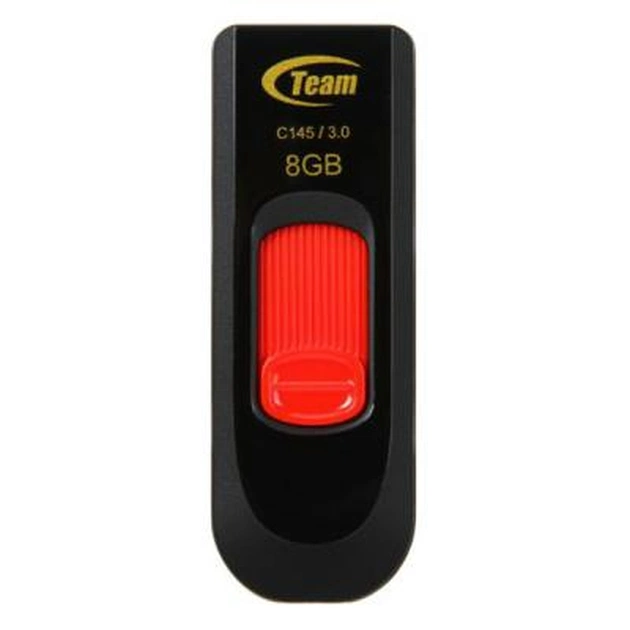 USB флеш накопичувач Team 8GB C145 Red USB 3.0 (TC14538GR01) - зображення 1
