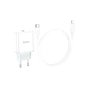 Зарядний пристрій HOCO C104A USB-C PD20W + cable USB-C to Lightning white (6931474782908) - зменшене зображення 6