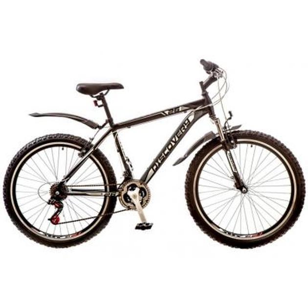 Велосипед Discovery 26" TREK AM 2017 14G DD 18" St чорно-сіро-білий (OPS-DIS-26-076) - изображение 1