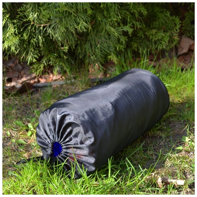 Плед Bergamo флісовий Warm у чохлі 150 х 180 см Темно-синій (202311pl-44) - picture 5