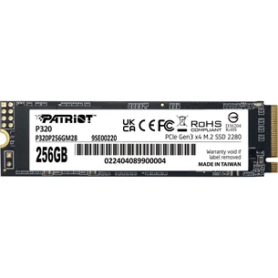 Накопичувач SSD M.2 2280 256GB Patriot (P320P256GM28) зображення 1