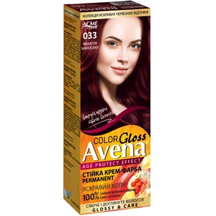 Фарба для волосся Acme Color Avena Gloss Color Стійка 033 - Махагон (4823115502704) изображение 1