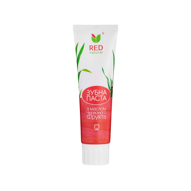 Зубна паста Red Natural з олією червоного фрукта 100 г (4820202690184) - зображення 1