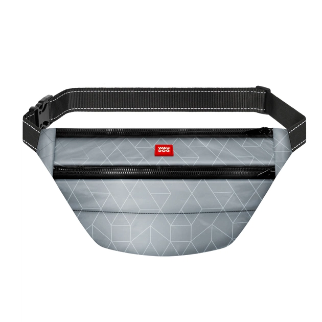Поясна сумка-бананка для собак WAUDOG Family світловідбивна 33х17х10 см (5686) - picture 1