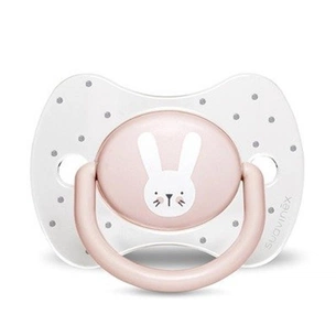 Пустушка Suavinex Hygge Затишні історії 18+ міс. рожевий зайчик (306618) зображення 1