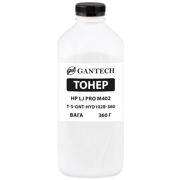 Тонер HP LJ Pro M402 bottle, 360g Gantech (TSM-HYD102B-360) - зображення 1