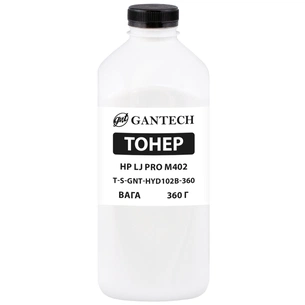 Тонер HP LJ Pro M402 bottle, 360g Gantech (TSM-HYD102B-360) изображение 1
