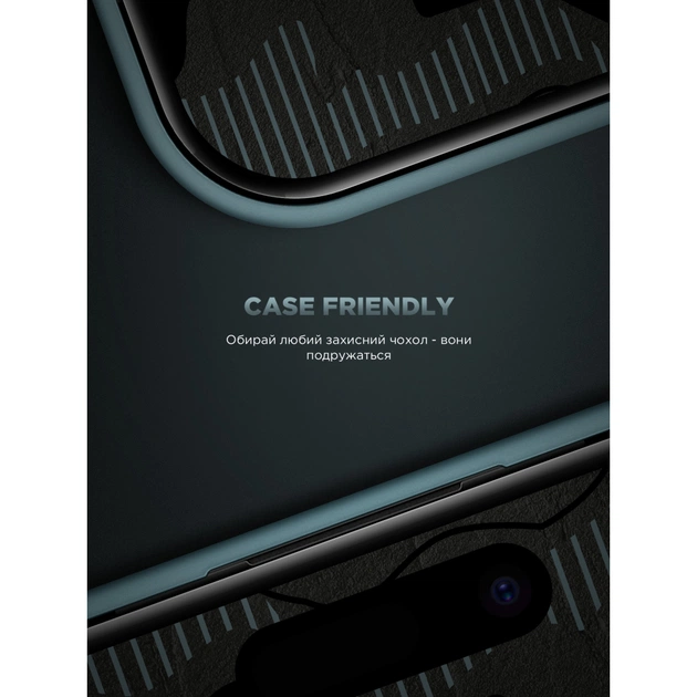 Скло захисне Armorstandart Infinity Black Icon 2.75D Apple iPhone 17 Air (ARM86413) - picture 8